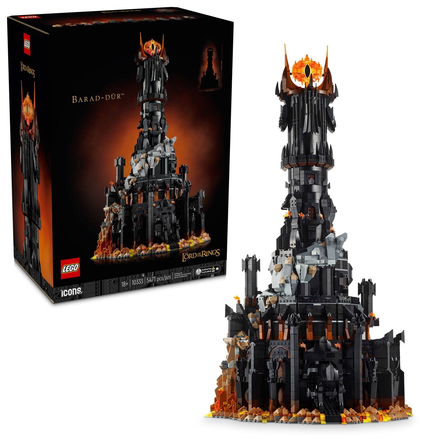 Lego® Der Herr der Ringe: Barad-dûr™ #10333