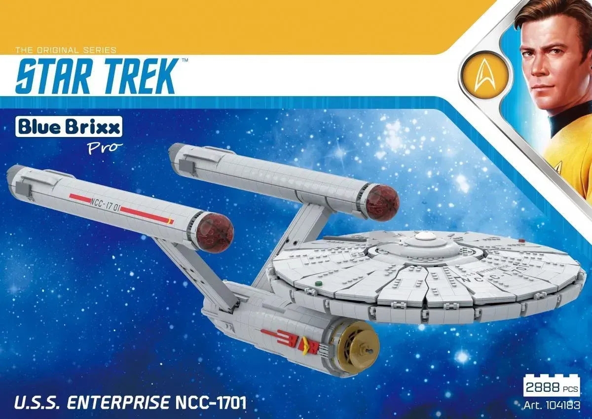 BlueBrixx® STAR TREK™ USS Enterprise NCC-1701 #104183
