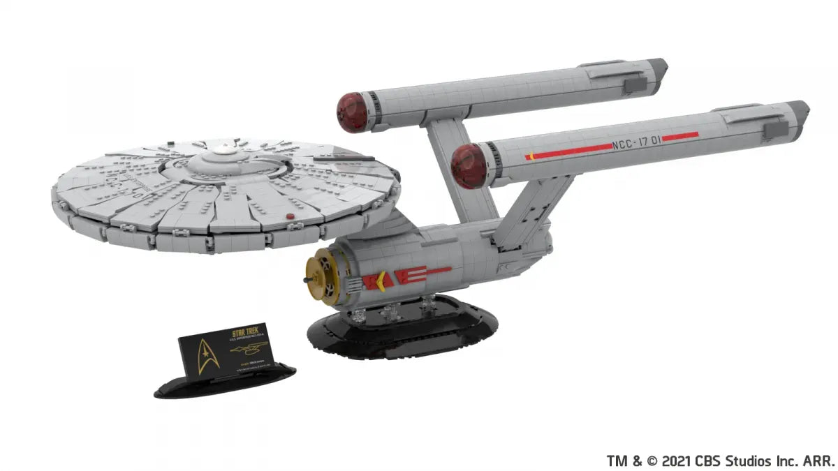 BlueBrixx® STAR TREK™ USS Enterprise NCC-1701 #104183