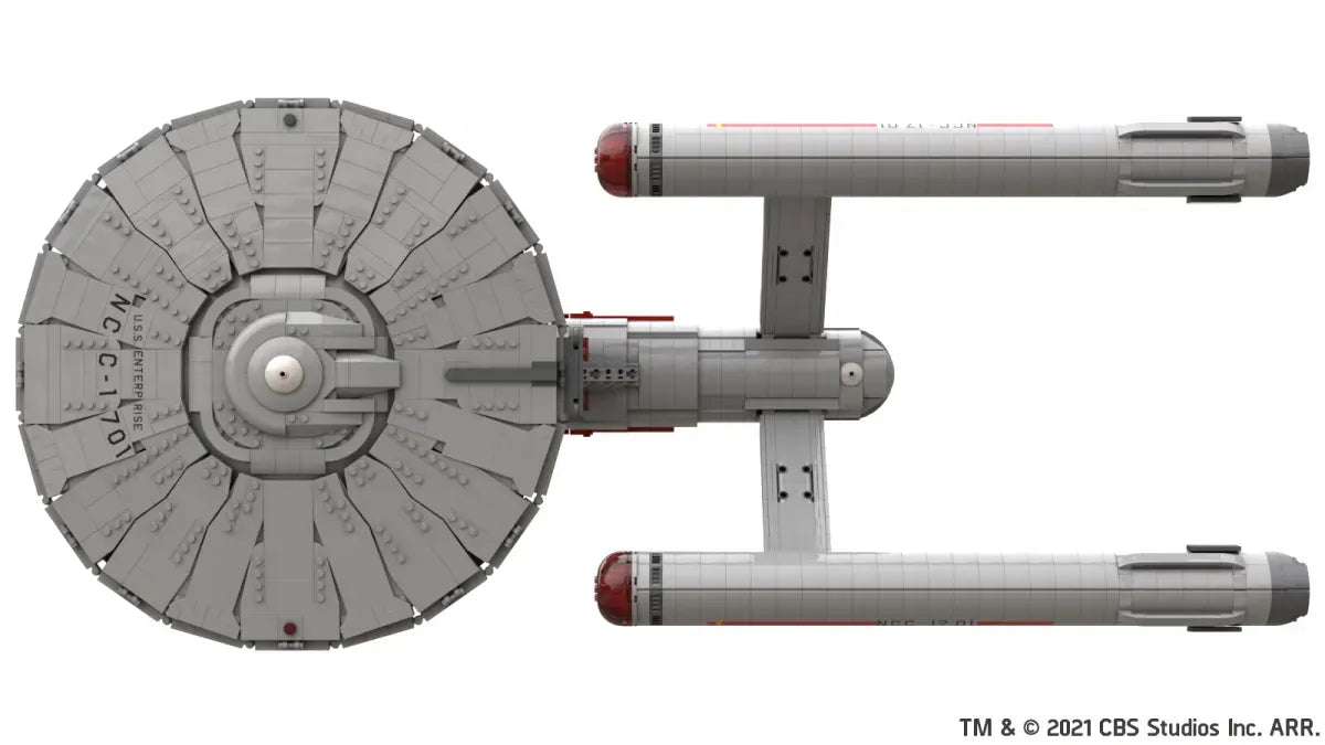 BlueBrixx® STAR TREK™ USS Enterprise NCC-1701 #104183