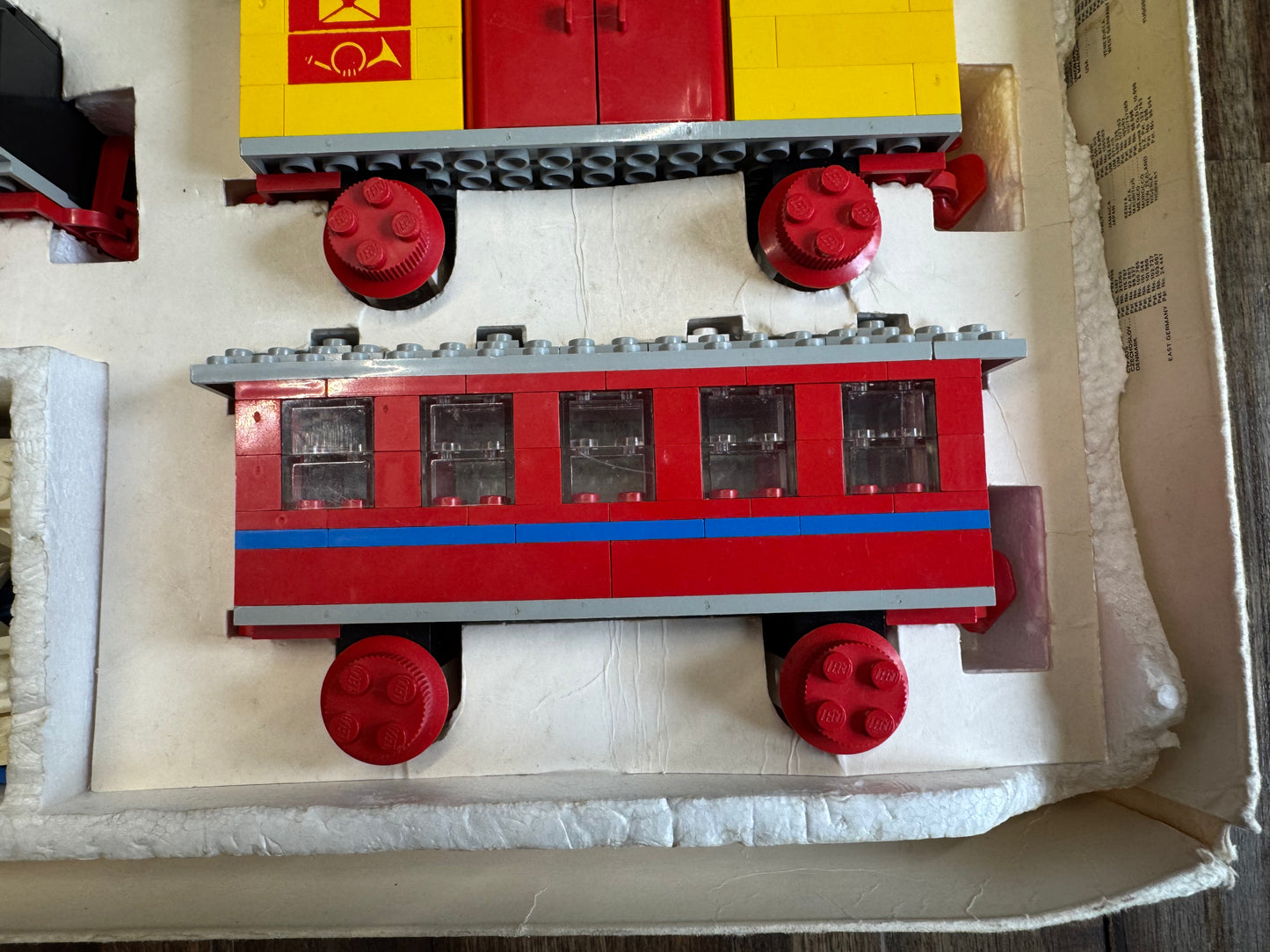 LEGO® Starter Train Set #116 (1967) – seltenes Vintage Zug-Set – komplett bis auf Anleitung