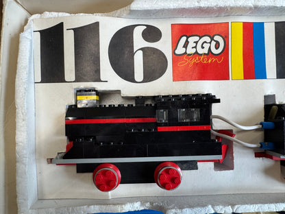 LEGO® Starter Train Set #116 (1967) – seltenes Vintage Zug-Set – komplett bis auf Anleitung