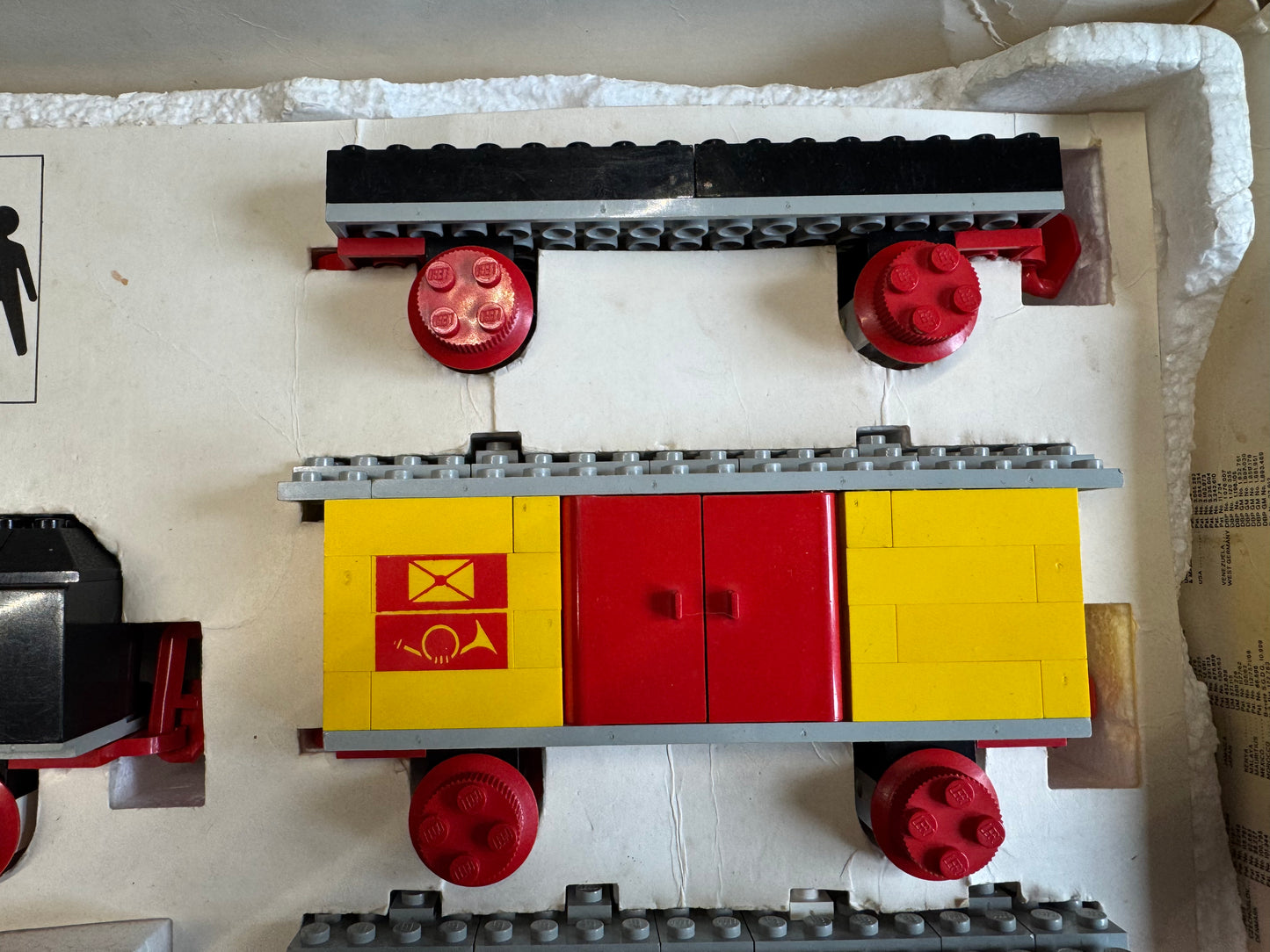 LEGO® Starter Train Set #116 (1967) – seltenes Vintage Zug-Set – komplett bis auf Anleitung