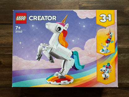 Lego Creator 3-in-1 Magical Unicorn #31140