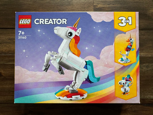 Lego Creator 3-in-1 Magical Unicorn #31140